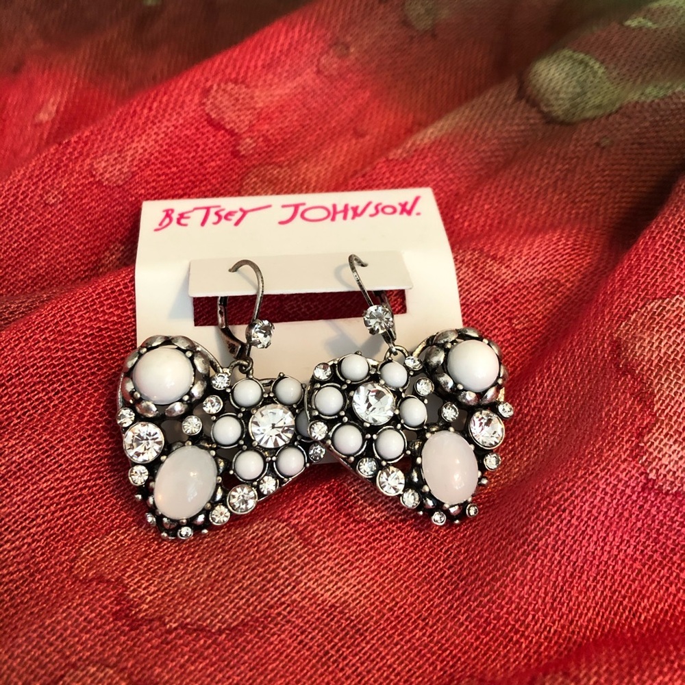 Betsey  Johnson earrings